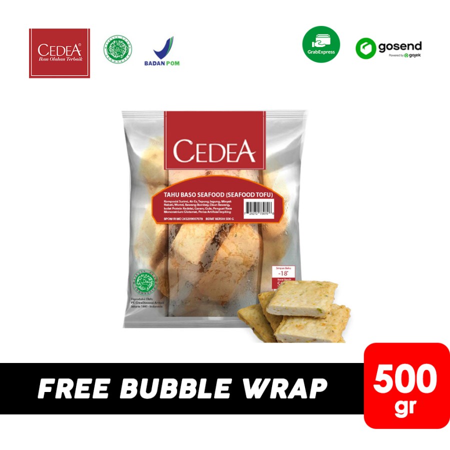 

Cedea Tahu Baso Seafood (500gr) KHUSUS INSTANT