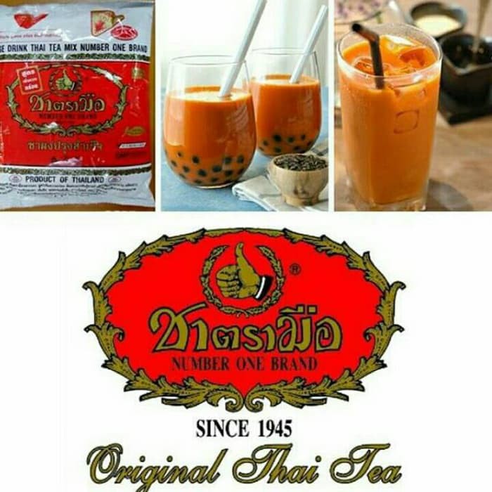 

Thai Tea Mix Number One Brand Thailand - tth827