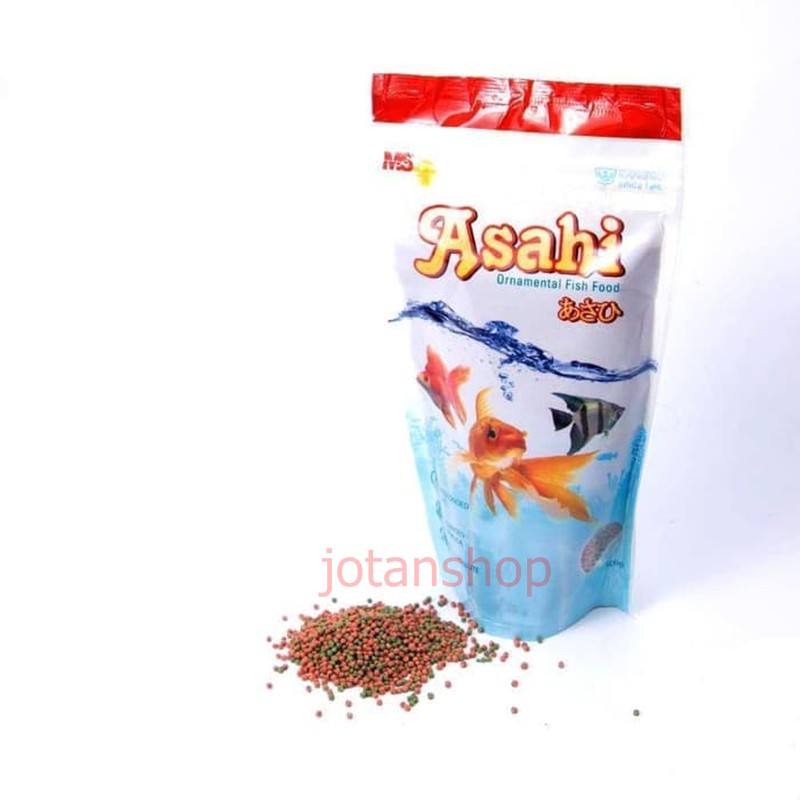 asahi pakan makanan pelet ikan hias mas koki koi fish food aquarium