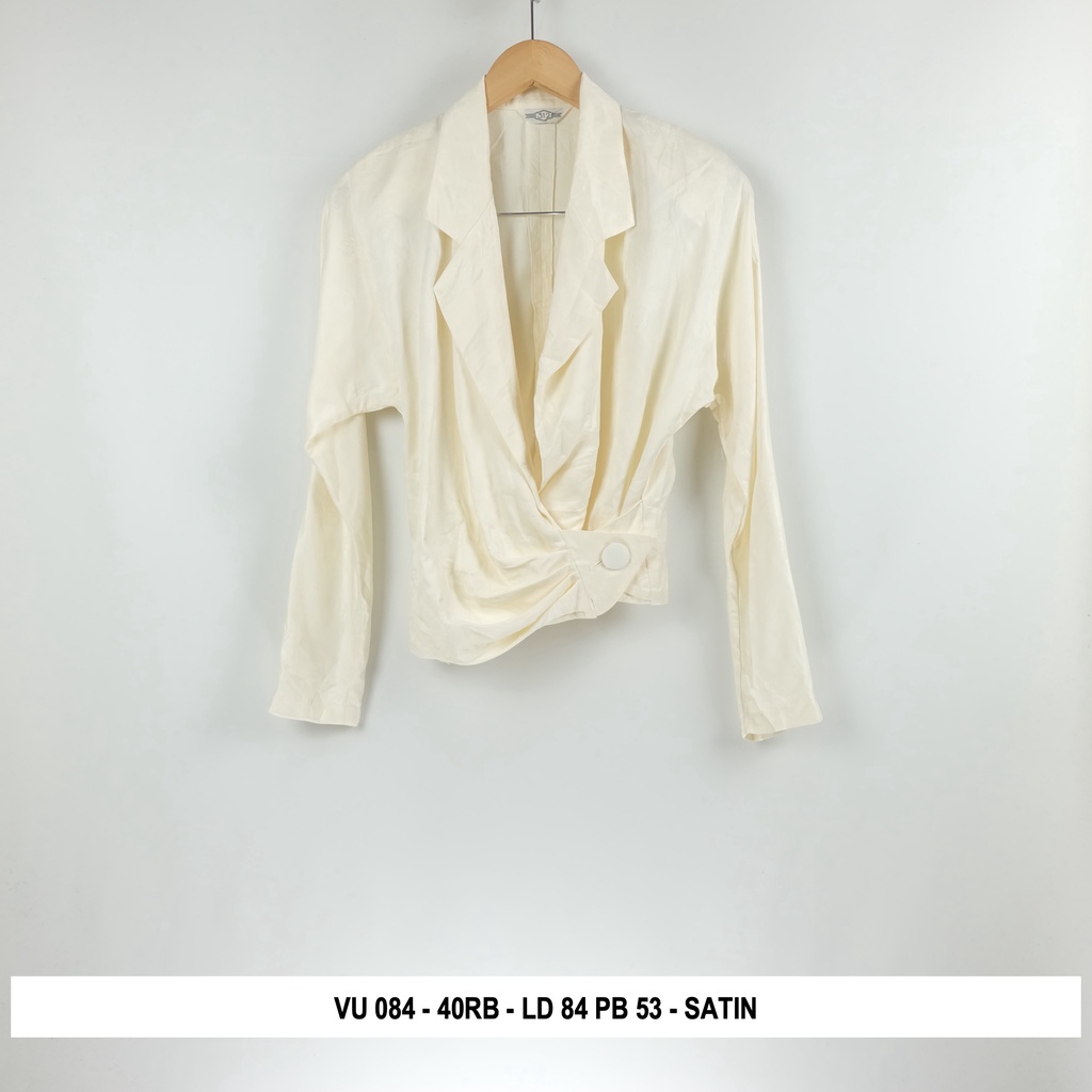 Thrift Blouse Vintage | Kode V4-VU 084