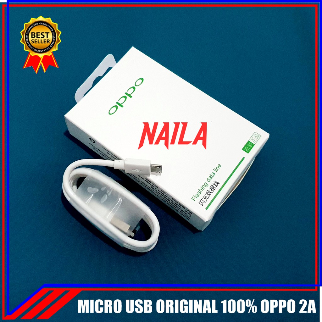 Kabel Data Oppo A5S A12 Oppo A31 ORIGINAL 100% Micro USB