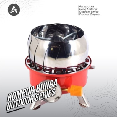 Kompor Mini Kembang Portable Camping Outdoor Kompor Gas Kecil / Kompor Camping Kompor Bunga