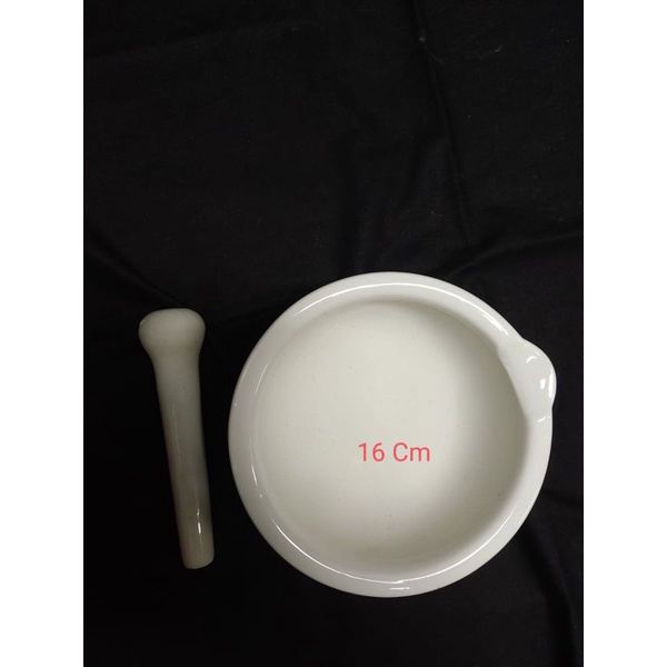 Alat Tumbukan Obat / Mortal 16 Cm