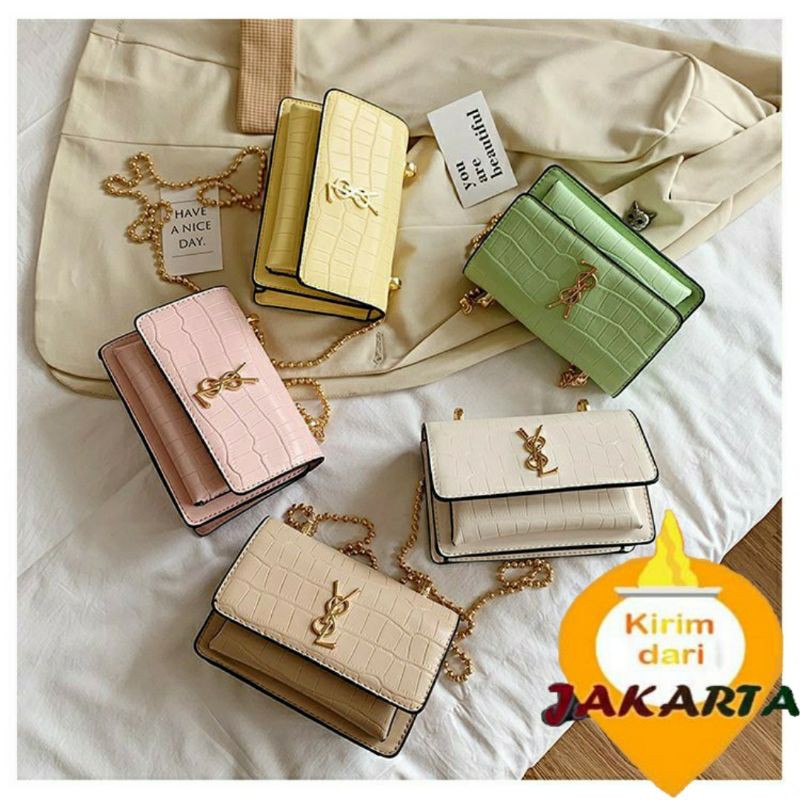 (2PC BISA IKG)GTBI99881336 New Arrival  !!!  Tas Selempang  Tas Wanita Import  Premium Terbaru