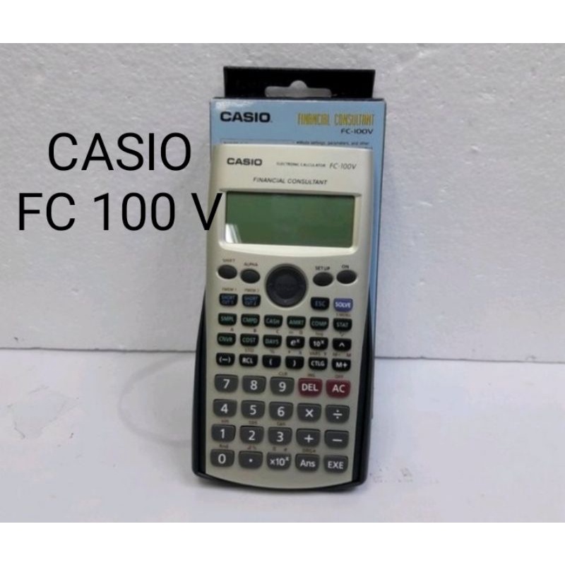 

CASIO FINANCIAL CALCULATOR FC 100 V KALKULATOR KEUANGAN