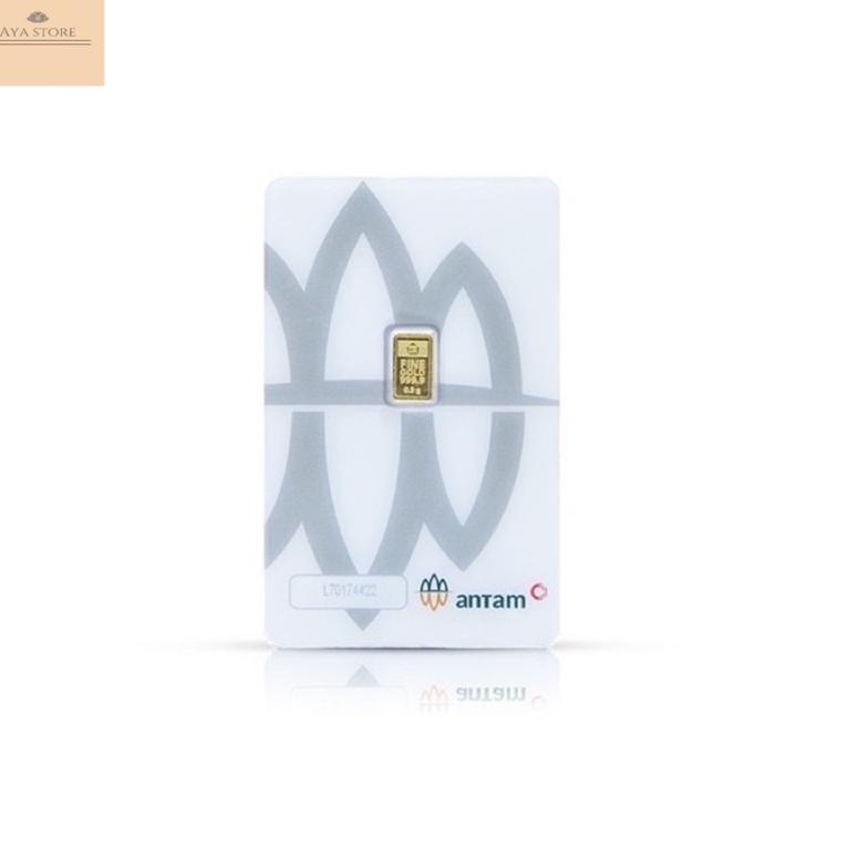 Premium.. Emas Antam 0,5 gram Terbaru Cetakan 2022 (Termurah) Asli GJQ