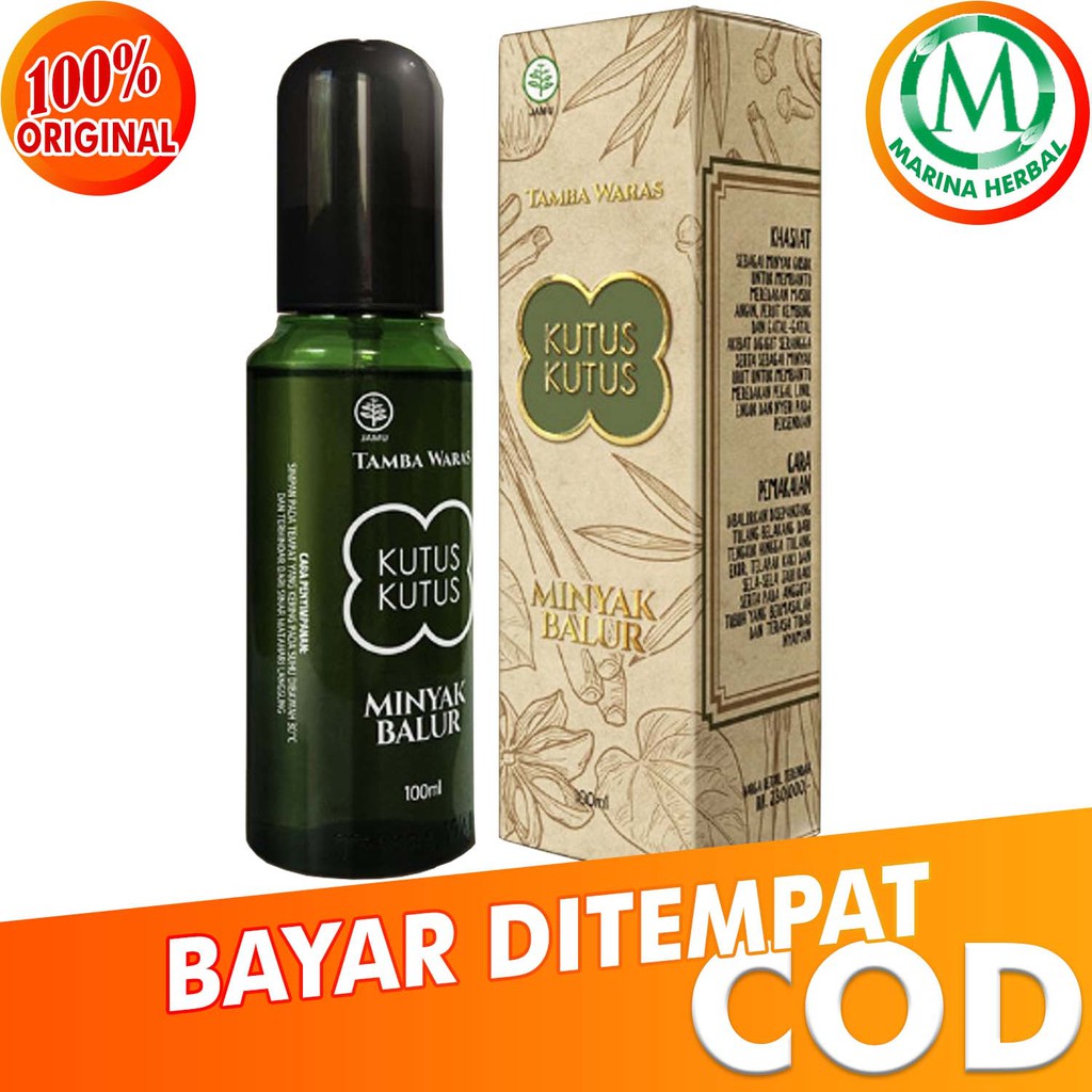 Minyak Kutus Kutus Original Tamba Waras Kutus2 Asli 100% 100ml MKK