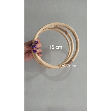 Termurah Ring Rotan Gelang Rotan Gelang Lempar Macrame 15 cm Holahop Holahoop Hulahoop Hulahop