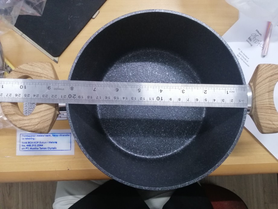 Panci Sauce Pot D20cm H8cm Non Stick Marble Yoshikawa