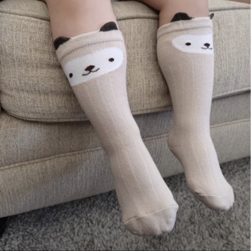 TokoPapin Kaos Kaki Bayi kaos kaki baby panjang Korea Motif Lucu Halus import