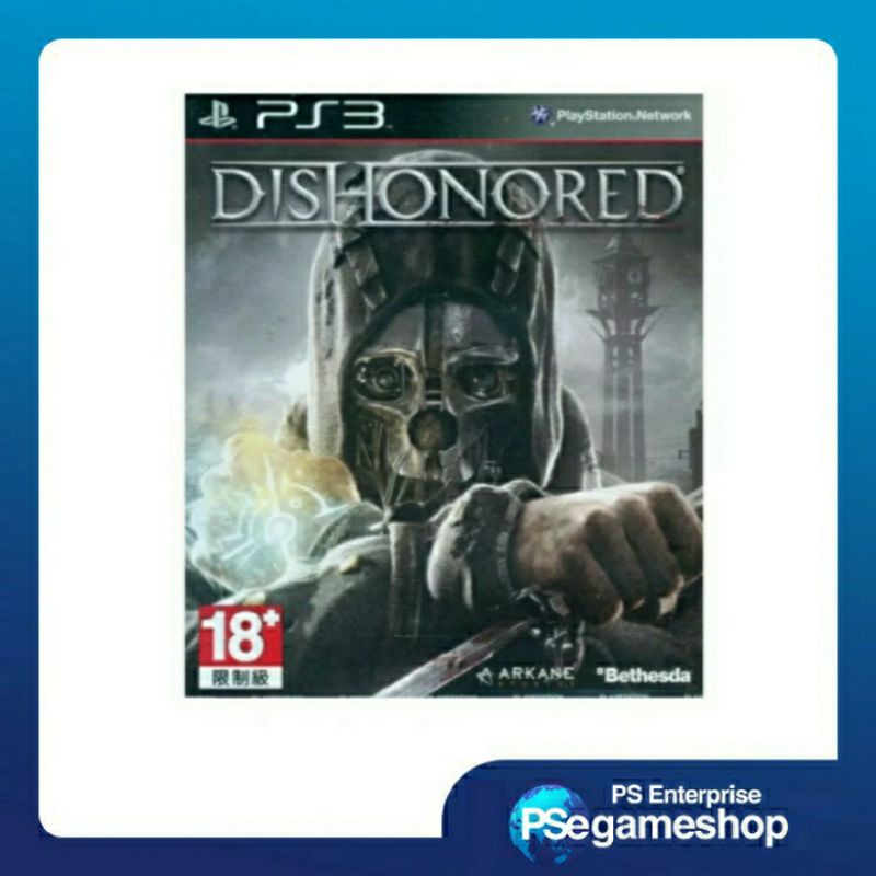 Ps3 Dishonored ( Eng / noseal )preloved