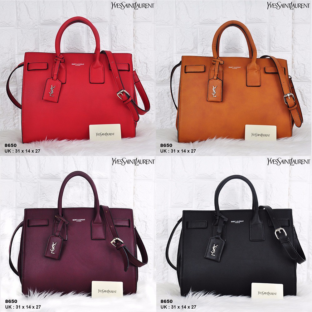 TAS YSL Sac de Joir 8650 LAV BATAM TAS BRANDED FASHION WANITA HANDBAG IMPORT TAS LENGAN WANITA