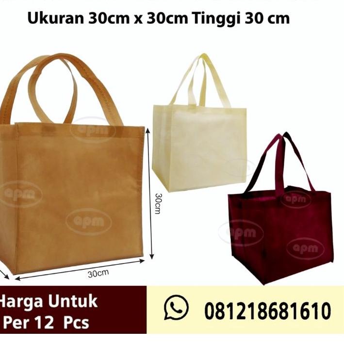 

Terbaik Tas Spunbond Kotak Ukuran 30X30X30 Tas Jahit
