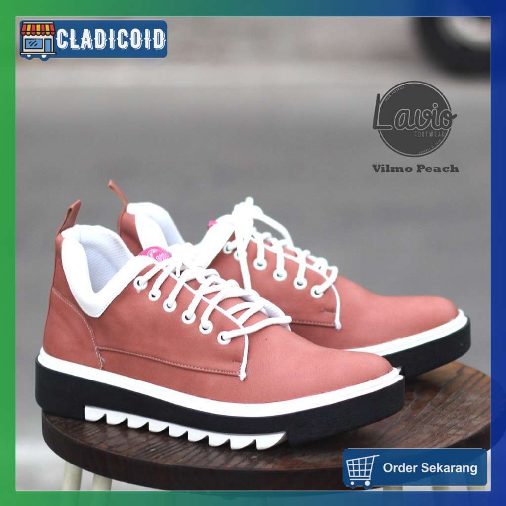 SEPATU SNEAKERS WANITA ORIGINAL TERBARU KEREN DAN TRENDI COCOK UNTUK SEGALA TEMA LAVIO VILMO