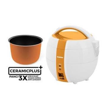 NEW / Rice Cooker Maspion MRJ1239 Ceramic Plus Magic Com 1.2 Liter / BERKUALITAS