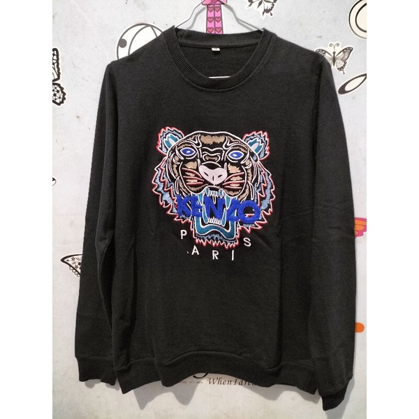 jaket Crewneck second Kenzo Bekas berkualitas