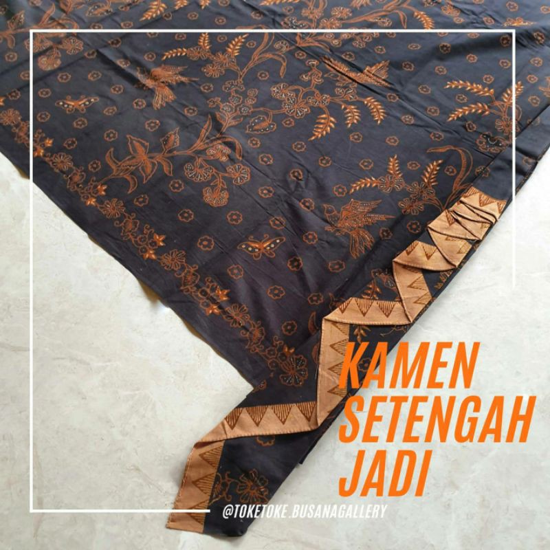 Kamen setengah jadi dewasa