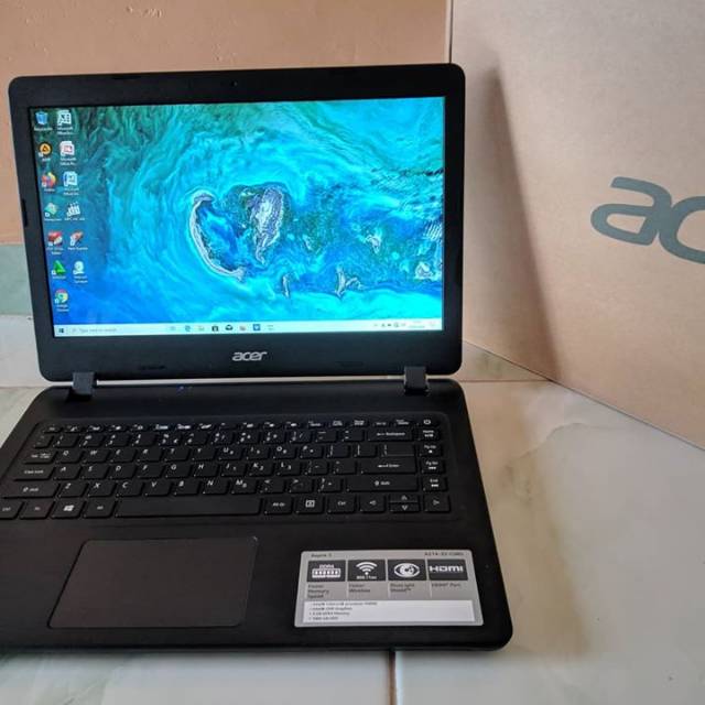 ACER ASPIRE 3 A314 33 C0RS N4000 4GB 1TB DVDRW W10 BLACK