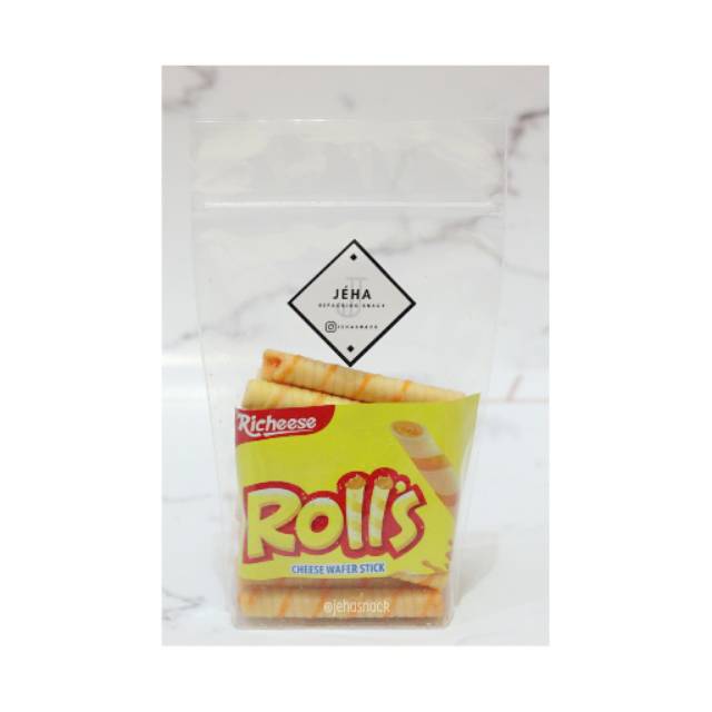 

[ Snack Kiloan TERMURAH ] Nabati Rolls Keju 100 gram