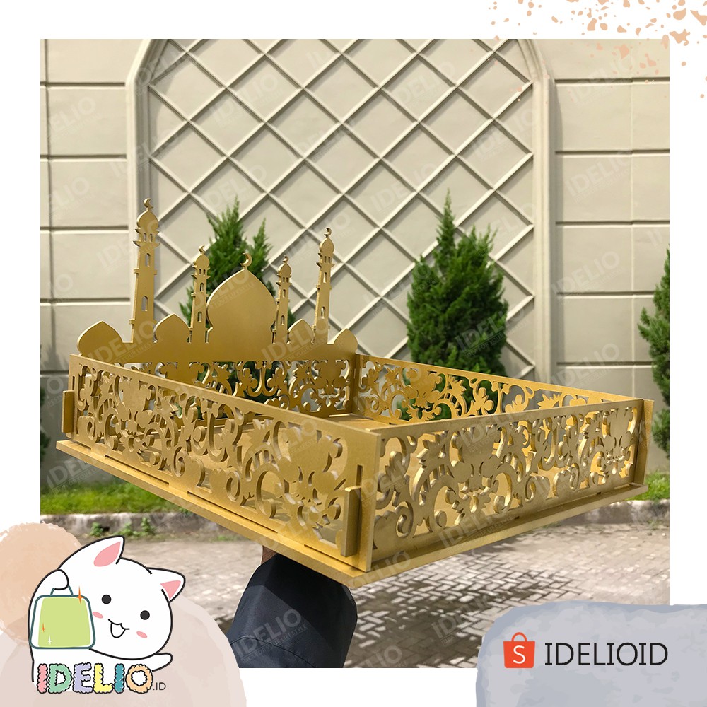 Baki Tray Lebaran Ramadhan Hiasan Meja