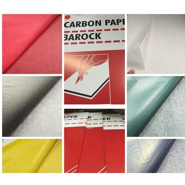 Karbon Jahit Barock Warna warni |karbon jahit jepang murah