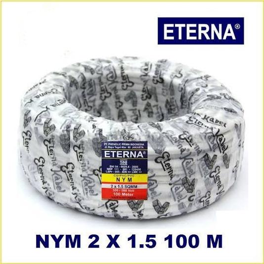 KABEL ETERNA NYM 2X1.5 (100 METER)