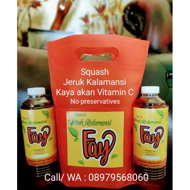 

SQUASH JERUK KALAMANSI Kaya Vitamin C