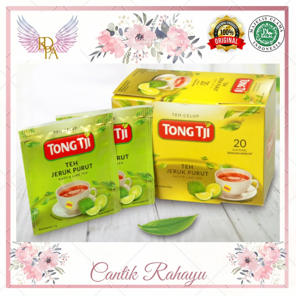 

Tong Tji Jeruk Purut 1 pack isi 20 s. Teh Tong Ji ( Tea Bag/ Teh Celup dgn Amplop )