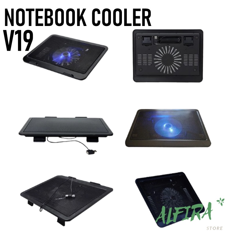 Notebook Cooler Fan Cooling Fan Cooling pad Laptop 14 inch Turbo Fan