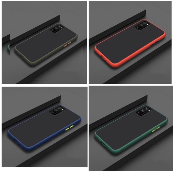 SAMSUNG S8/S8 PLUS/S9/S9 PLUS/S10/S10 PLUS/S10 LITE CASE DOFF MATTE HARDCASE TRANSPARANT