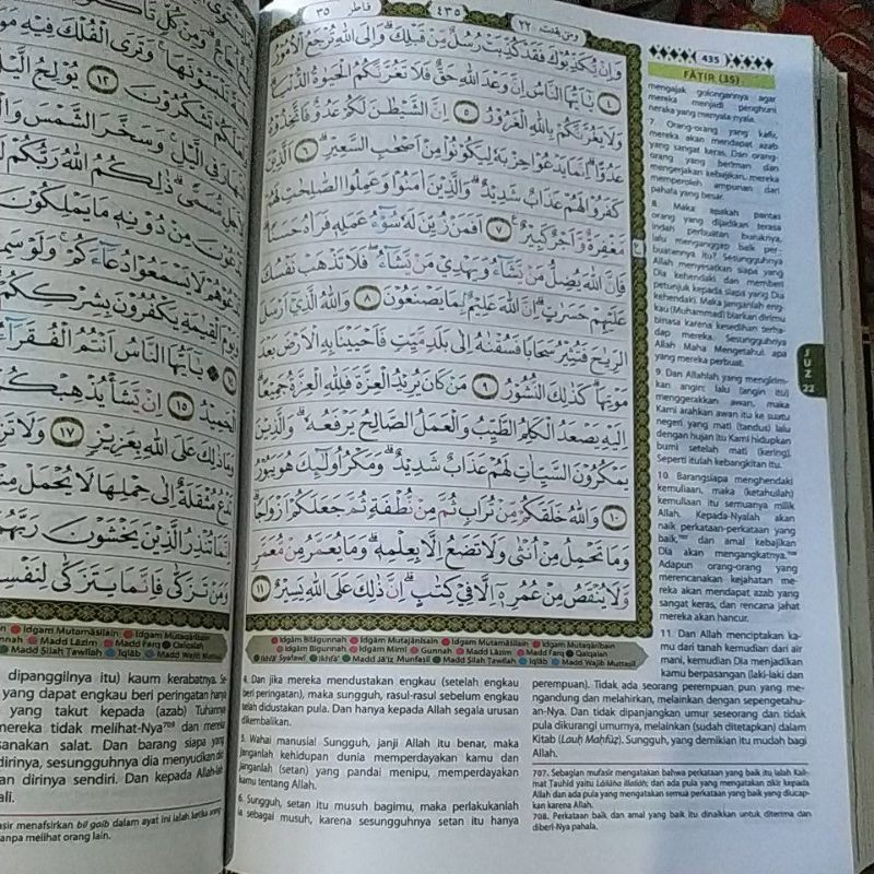 AL QURAN AL AQSHA A4 BESAR TERJEMAH TAJWID WARNA REGULER