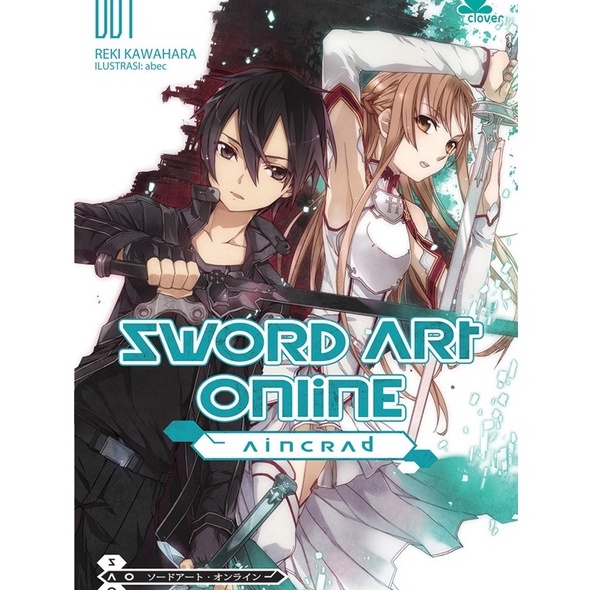 NOVEL ORI Light Novel - Sword Art Online 001 Aincrad