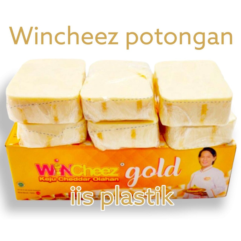 

keju wincheez gold repack 200 gram / keju wincheez potongan