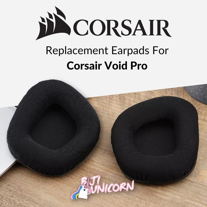 Earcup Earpad Ear Cushion Cushion Corsair Void Pro RGB Bantalan Busa Foam