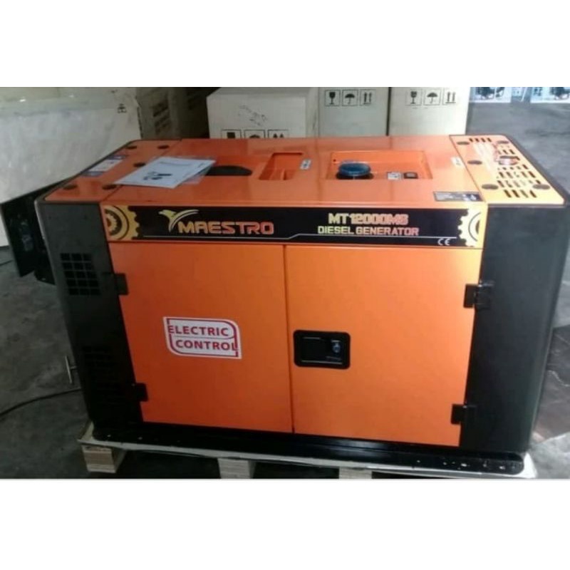 Mesin Genset Solar Silent 10.000 Watt Maestro MT12000MS