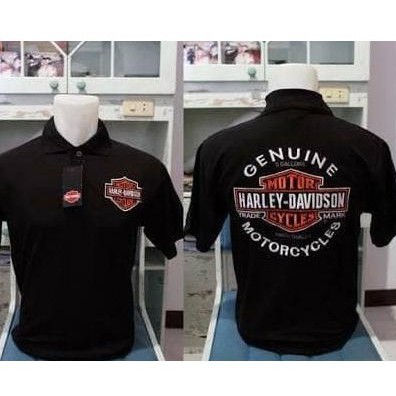 Polo Shirt / Kaos Kerah Harley Davidson GENUINE Motorcycles