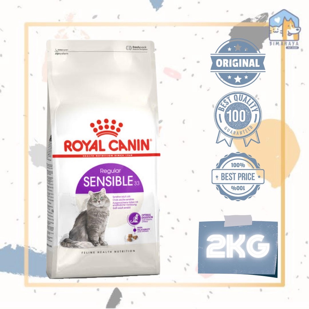 ROYAL CANIN SENSIBLE 33 2KG FRESHPACK