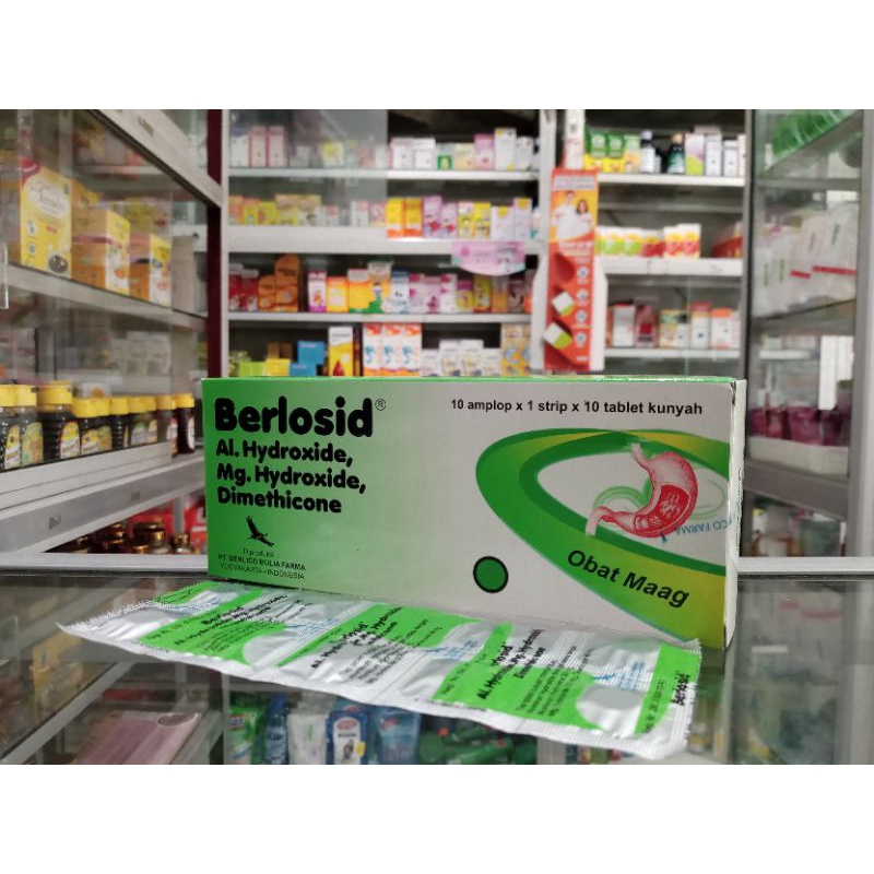 BERLOSID TABLET 1 STRIP @10 TABLET - ED 12/2024