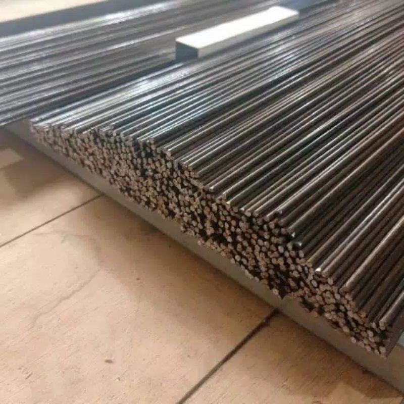 Jeruji besi / kawat lurus 2.1mm panjang 20cm 10cm