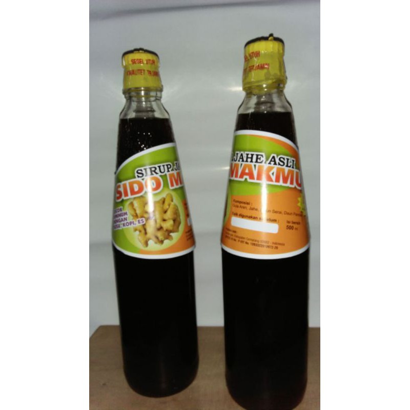 

sirup jahe sido makmur