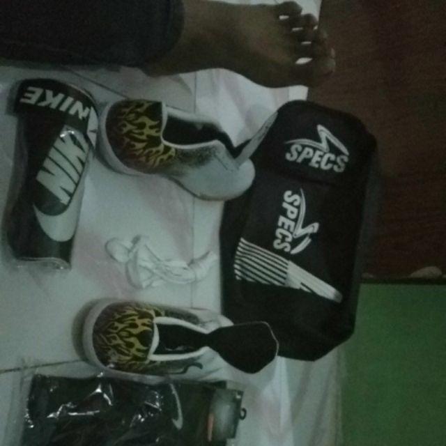 SALE PAKET KOMPLIT Sepatu  Futsal  SPECS SPYDER FULL PINK 