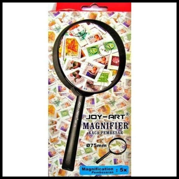Kaca Pembesar 75mm Loupe Magnifying Glass Magnifier 75 mm