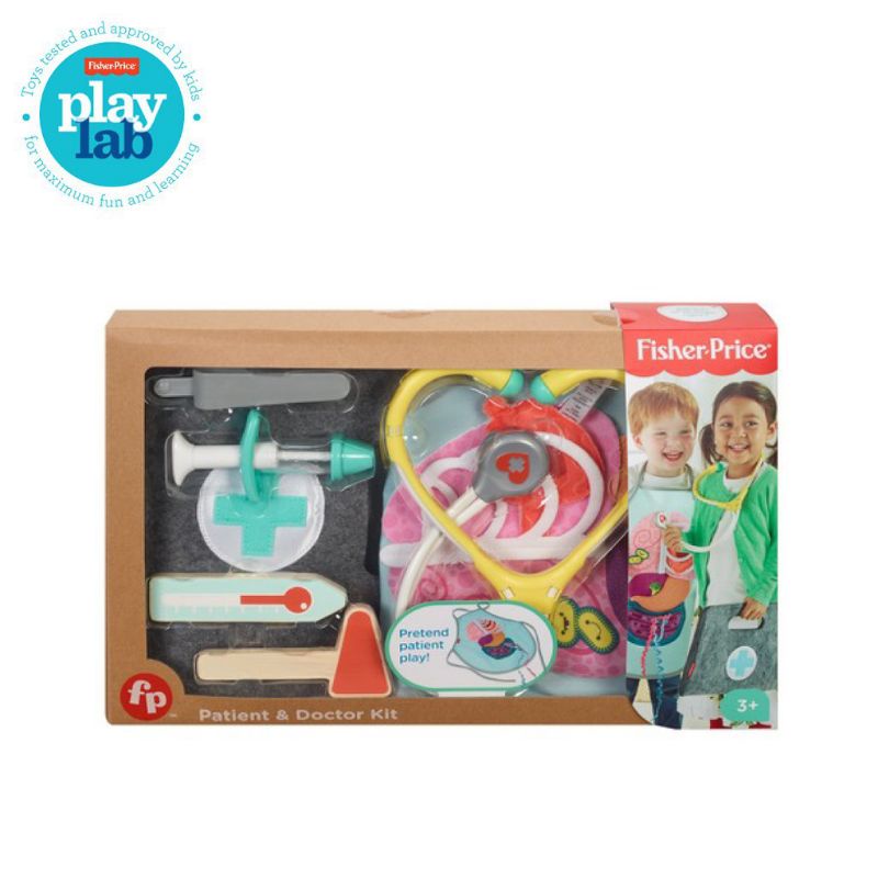 Fisher Price Doctor and Patient Apron Kit / Mainan Dokter Anak