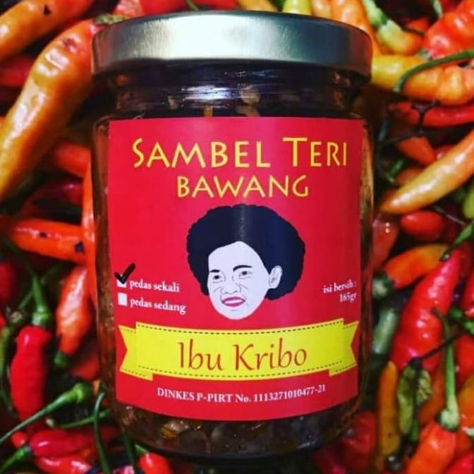 

Sambal Teri Bawang Ibu Kribo