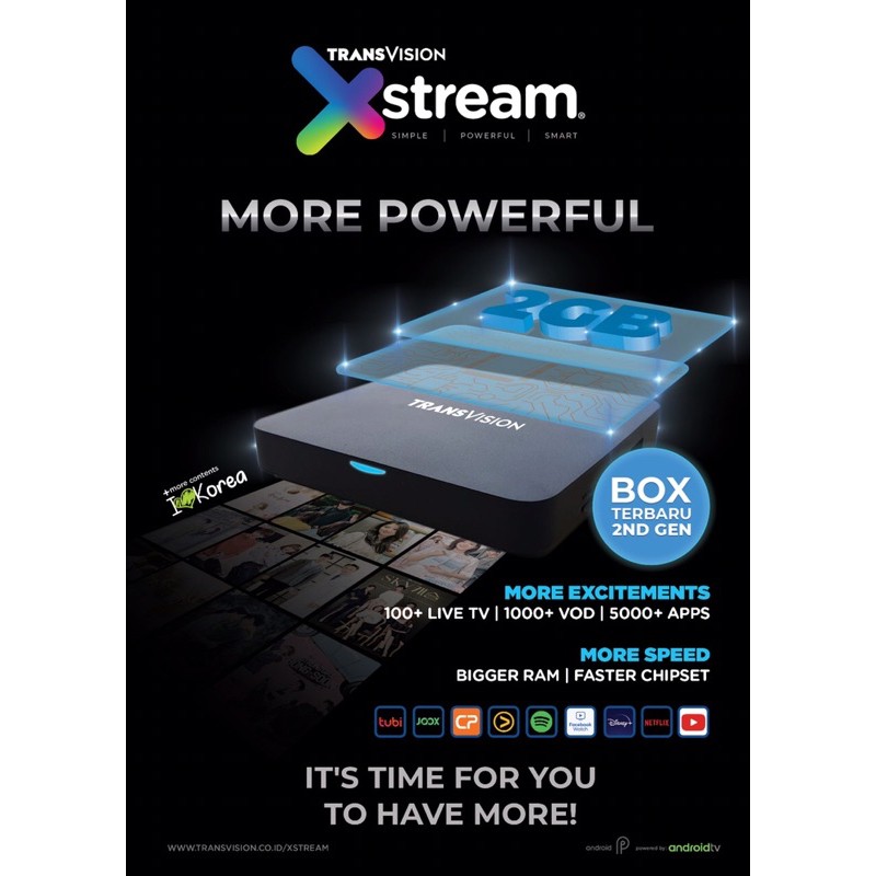 Tv Android Exstream Box Transvision