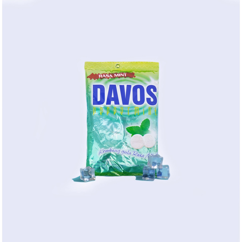 

Permen Davos Mild Peppermint Carton Bag