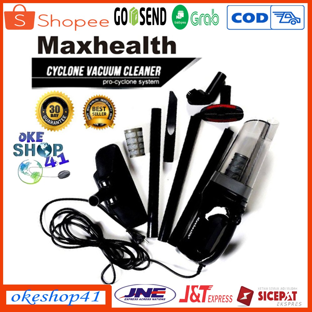 Maxhealth Vacuum Cleaner 350W Vacum Alat Penyedot Debu Rumah