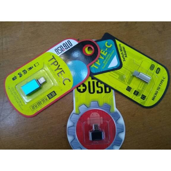 OTG Konverter USB to Micro- USB to Type C- Micro to Type C