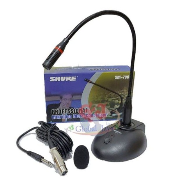 mic podiom conference shure sm790 mic meja shure mic podiom shure mic condensor