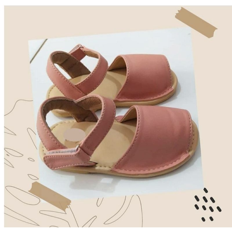 veny brose – sandal sloup pink – sandal anak – sandal anak perempuan